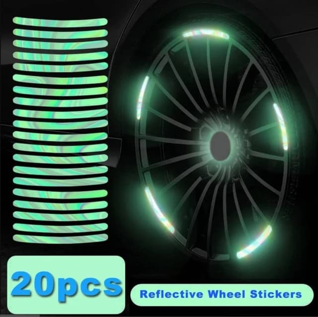 Tire Reflective Sticker Set